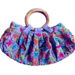 Embroidered Handbag Hippie Earth Divas Fair Trade Made